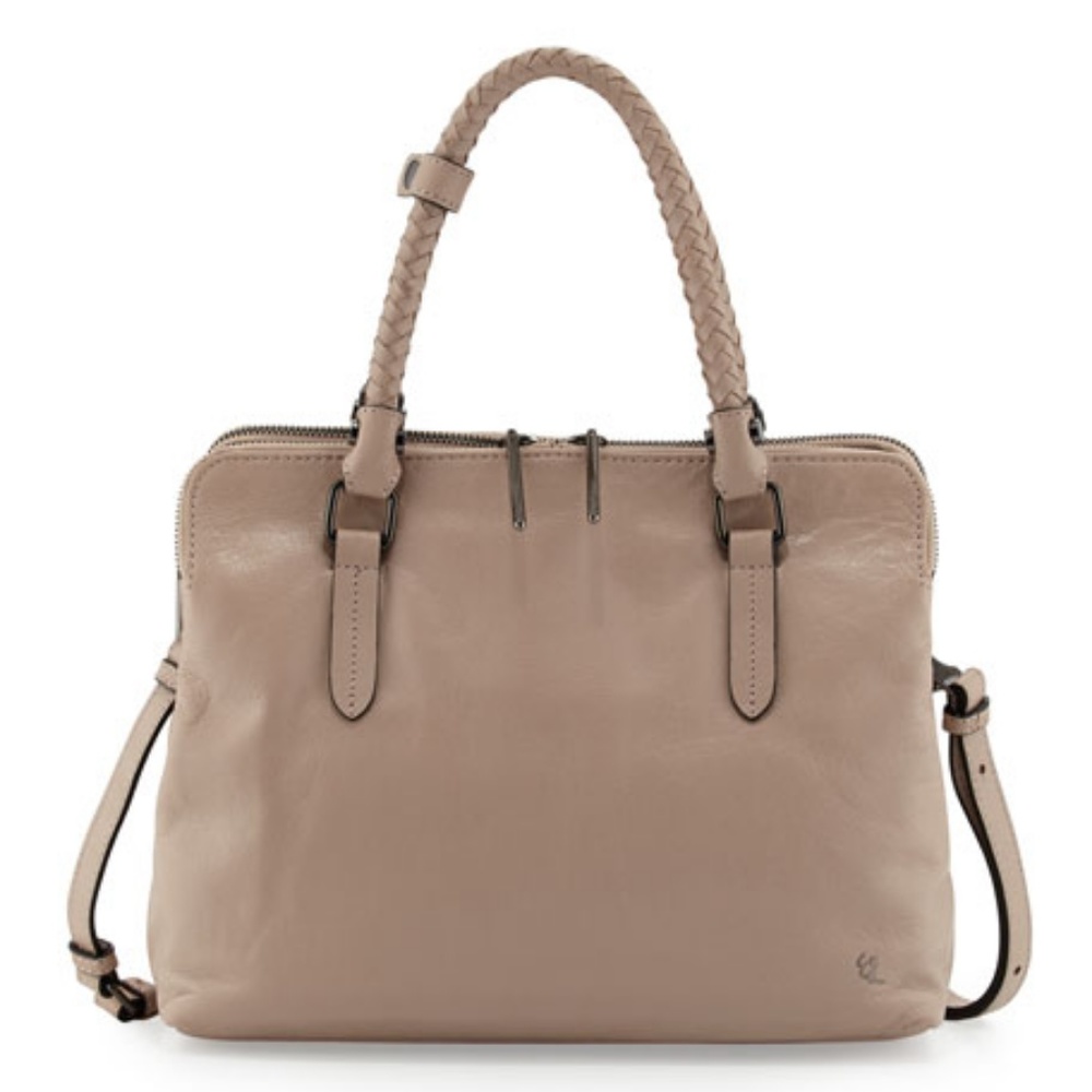 Elliott Lucca Genevieve Leather Satchel Bag